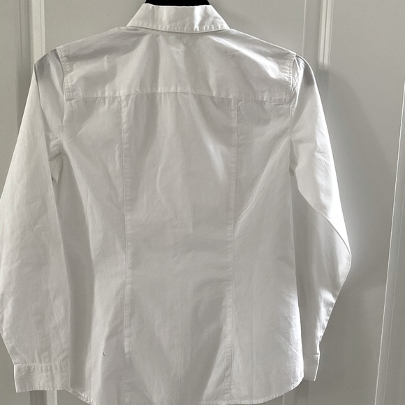LOFT White Button Down Shirt Size XSP - Picture 5 of 5